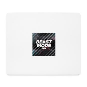 Beast Mod... On - Tapis de souris (format paysage) - blanc - Devant