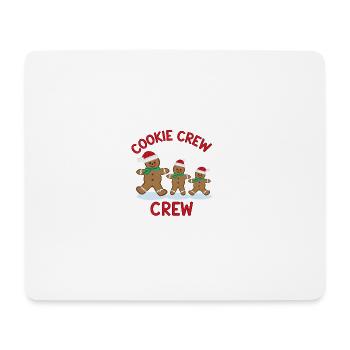 Christmas Cookie Crew - Mouse Pad (horizontal) - white - Front