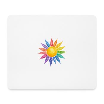 Achtsamkeit ich bin genung - Mousepad (Querformat) - Weiß - Vorne
