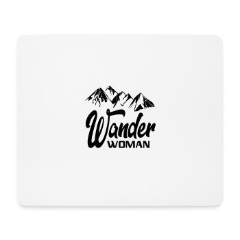 Sprüche Wandern Camping Berge steigen klettern - Mousepad (Querformat) - Weiß - Vorne