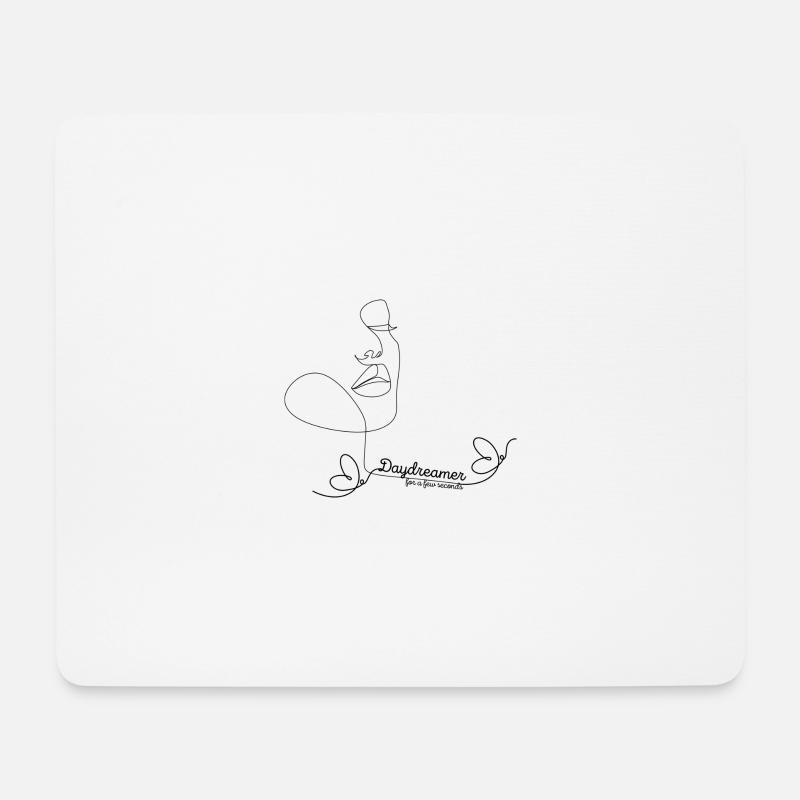 made my day - Mousepad (Querformat) - Weiß