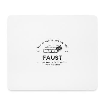 Faust. Der Tragödie erster Teil - Mousepad (Querformat) - Weiß - Vorne