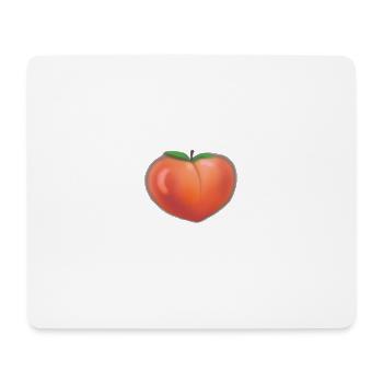 peach - Mouse Pad (horizontal) - white - Front