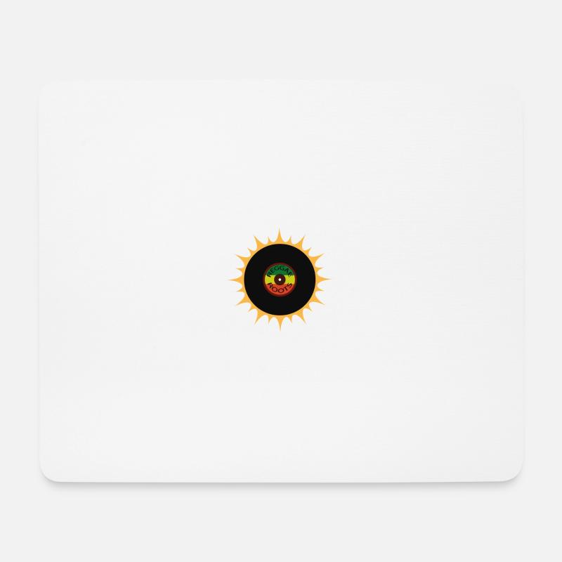 REGGAE - Mousepad (Querformat) - Weiß