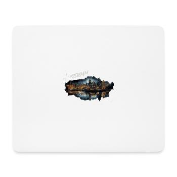 Amsterdam City Netherland Holland - Mousepad (Querformat) - Weiß - Vorne