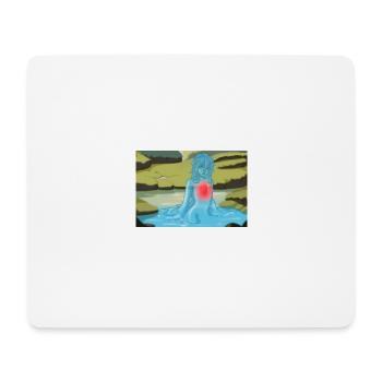 Welcome to my spring - Tapis de souris (format paysage) - blanc - Devant
