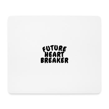 Future Heart Breaker Baby Kids Cute Funny Shirt - Mouse Pad (horizontal) - white - Front