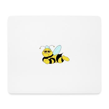 Bienenfrau - Mousepad (Querformat) - Weiß - Vorne