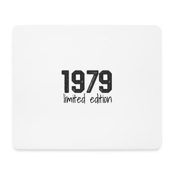 1979 Limited Edition Retro Geburtstag Jahrgang Des - Mousepad (Querformat) - Weiß - Vorne