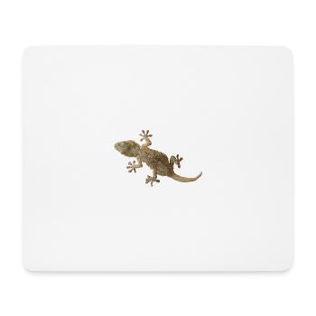 Gecko - Tapis de souris (format paysage) - blanc - Devant