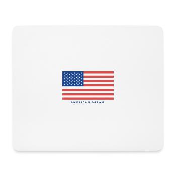 American dream - Mouse Pad (horizontal) - white - Front