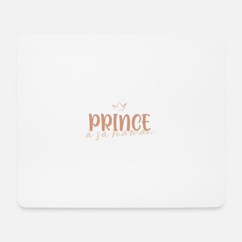 Prinz für seine Mutter - Mousepad (Querformat) - Weiß