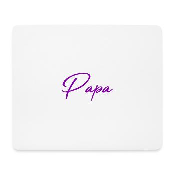 SAINT VALENTIN. PAPA. FÊTE DES PÈRES. BONNE FÊTE - Tapis de souris (format paysage) - blanc - Devant