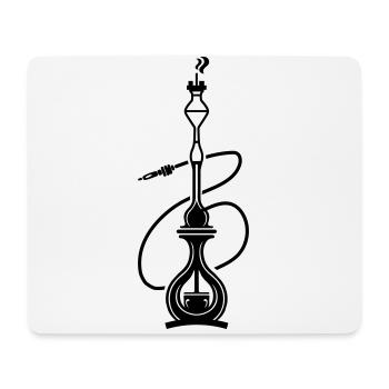 Shisha Symbol - Mouse Pad (horizontal) - white - Front