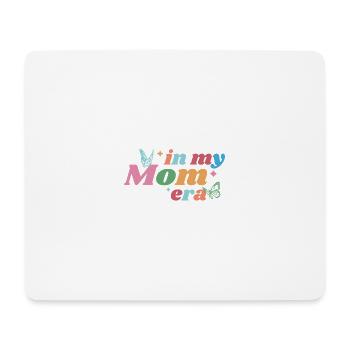 In My Mom Era – Bunt & Verspielt - Mousepad (Querformat) - Weiß - Vorne