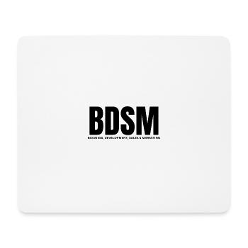BDSM - Mousepad (Querformat) - Weiß - Vorne