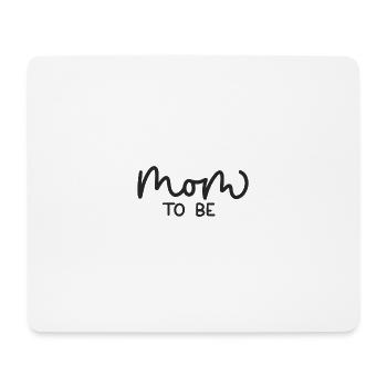 Future maman - Tapis de souris (format paysage) - blanc - Devant