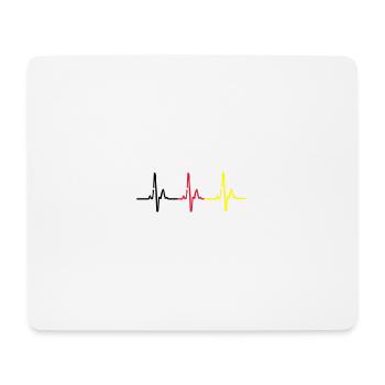 Germany - Tapis de souris (format paysage) - blanc - Devant