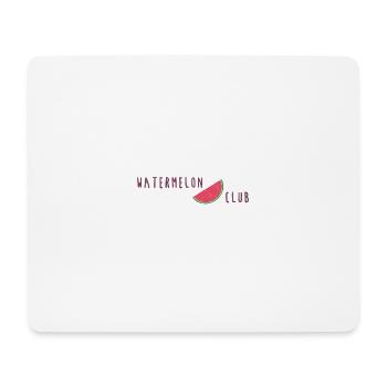 Club des Pastèques - Tapis de souris (format paysage) - blanc - Devant