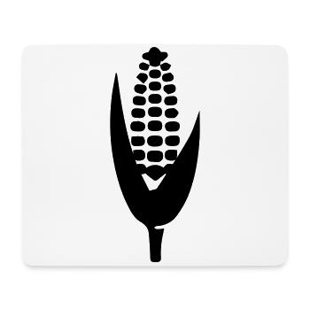 Mais symbol - Mousepad (Querformat) - Weiß - Vorne