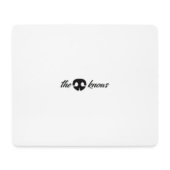 the (dog) nose knows - Mouse Pad (horizontal) - white - Front