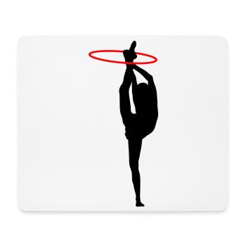 Gymnastics - Mouse Pad (horizontal) - white - Front