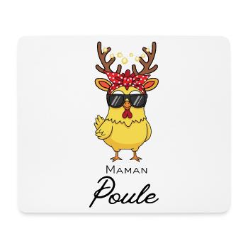 Mama hen - Mouse Pad (horizontal) - white - Front