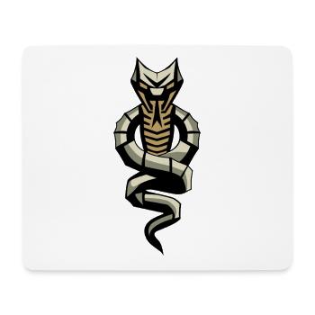 SNAKE LEVEL 3 - Mousepad (Querformat) - Weiß - Vorne