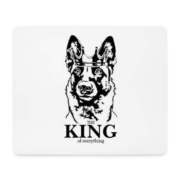 Malinois Roi de tout Dire Chiens Wilsigns - Tapis de souris (format paysage) - blanc - Devant