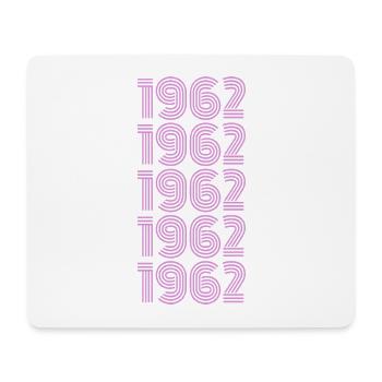 1962 - Mouse Pad (horizontal) - white - Front