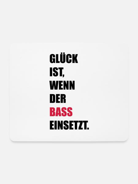 Musik - Mousepad (Querformat) - Weiß