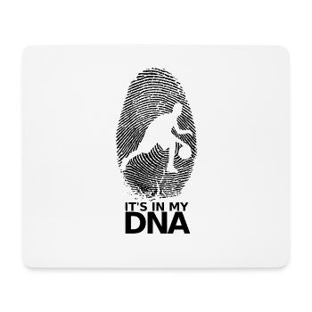 Fingerabdruck Geschenk DNA Basketball Basketballer - Mousepad (Querformat) - Weiß - Vorne