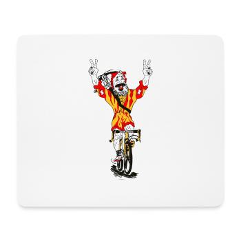 Vélo, Wiltsch, Sport, Velo, Frech, Suisse, art - Tapis de souris (format paysage) - blanc - Devant