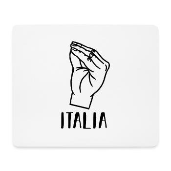 Italie Italien Italien Italie - Tapis de souris (format paysage) - blanc - Devant