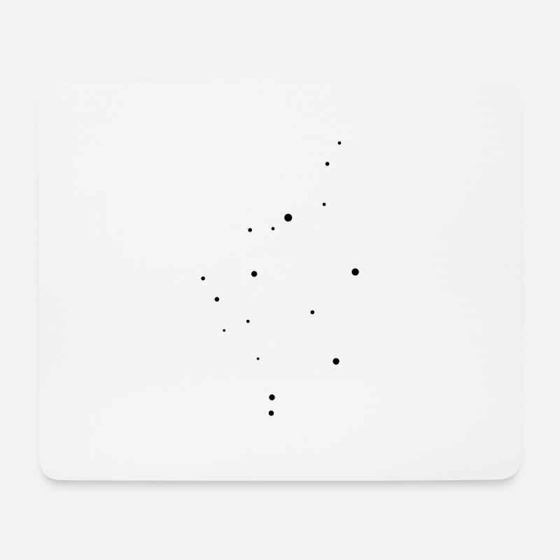 Libra - Mousepad (Querformat) - Weiß