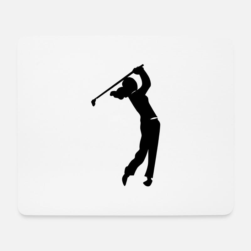 golfeuse - Mouse Pad (horizontal) - white