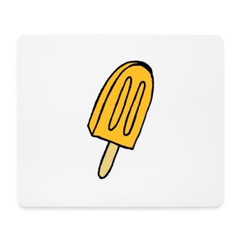 Eis - Mousepad (Querformat) - Weiß - Vorne