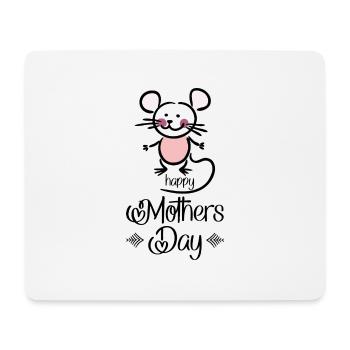Fête des Mères - Tapis de souris (format paysage) - blanc - Devant