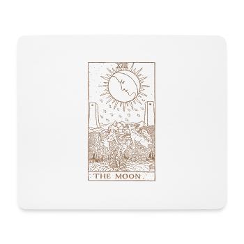 Aesthetic Moon Astrology Science Astronomy - Mousepad (Querformat) - Weiß - Vorne