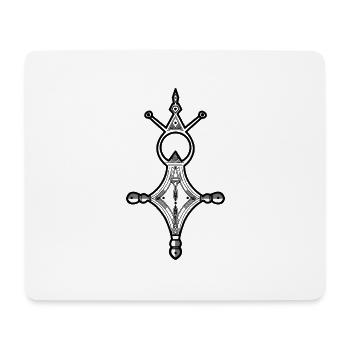 La croix du sud - Tapis de souris (format paysage) - blanc - Devant