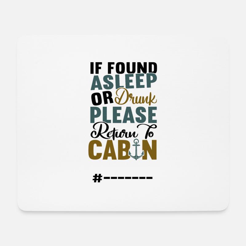 Kreuzfahrt Kreuzfahrtschiff Urlaub Meer - Mousepad (Querformat) - Weiß