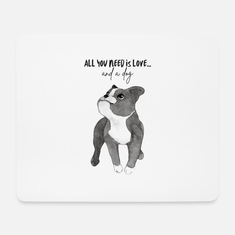 all You need is love - Mousepad (Querformat) - Weiß