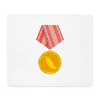 Jalapeno Medal - Mouse Pad (horizontal) - white - Front