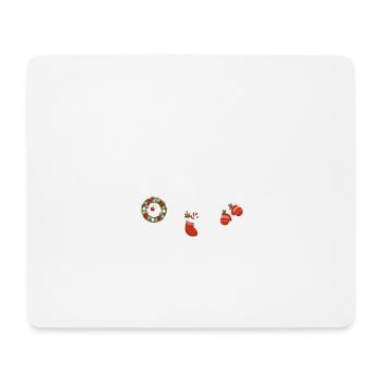Fuchs Weihnachten Weihnachtstraumfänger - Mousepad (Querformat) - Weiß - Vorne