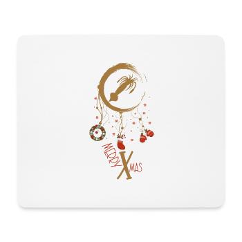 Kalmar Weihnachten Weihnachtstraumfänger - Mousepad (Querformat) - Weiß - Vorne