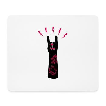 Rock 'n' Roll - Mouse Pad (horizontal) - white - Front