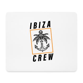 Ibiza Crew Anchor Palm Tree Holidays - Mouse Pad (horizontal) - white - Front