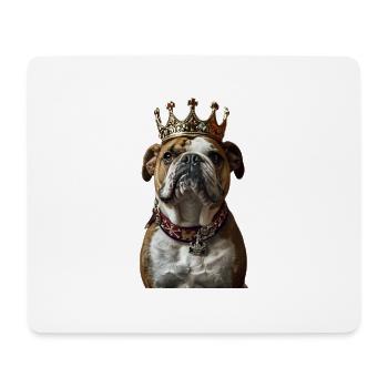 Bulldog - Mouse Pad (horizontal) - white - Front