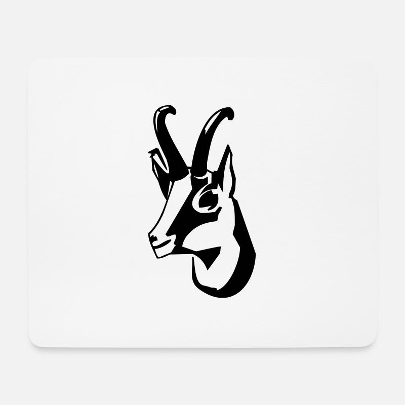 Gams - Mouse Pad (horizontal) - white
