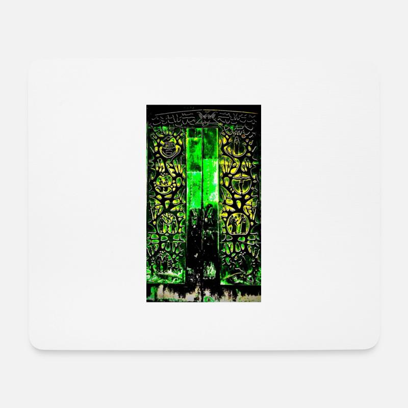 Garagenkunst - Mousepad (Querformat) - Weiß